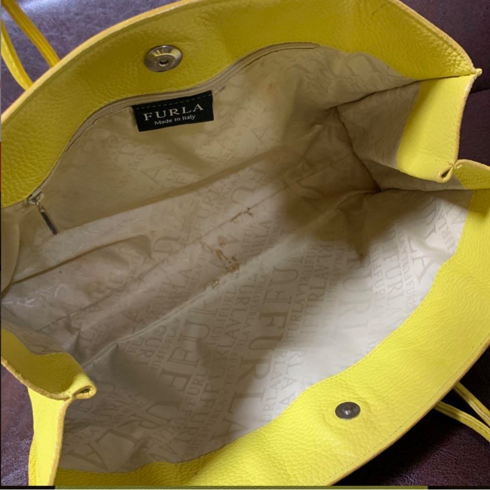 Furla leather shoulder bag - Picture 5 of 8